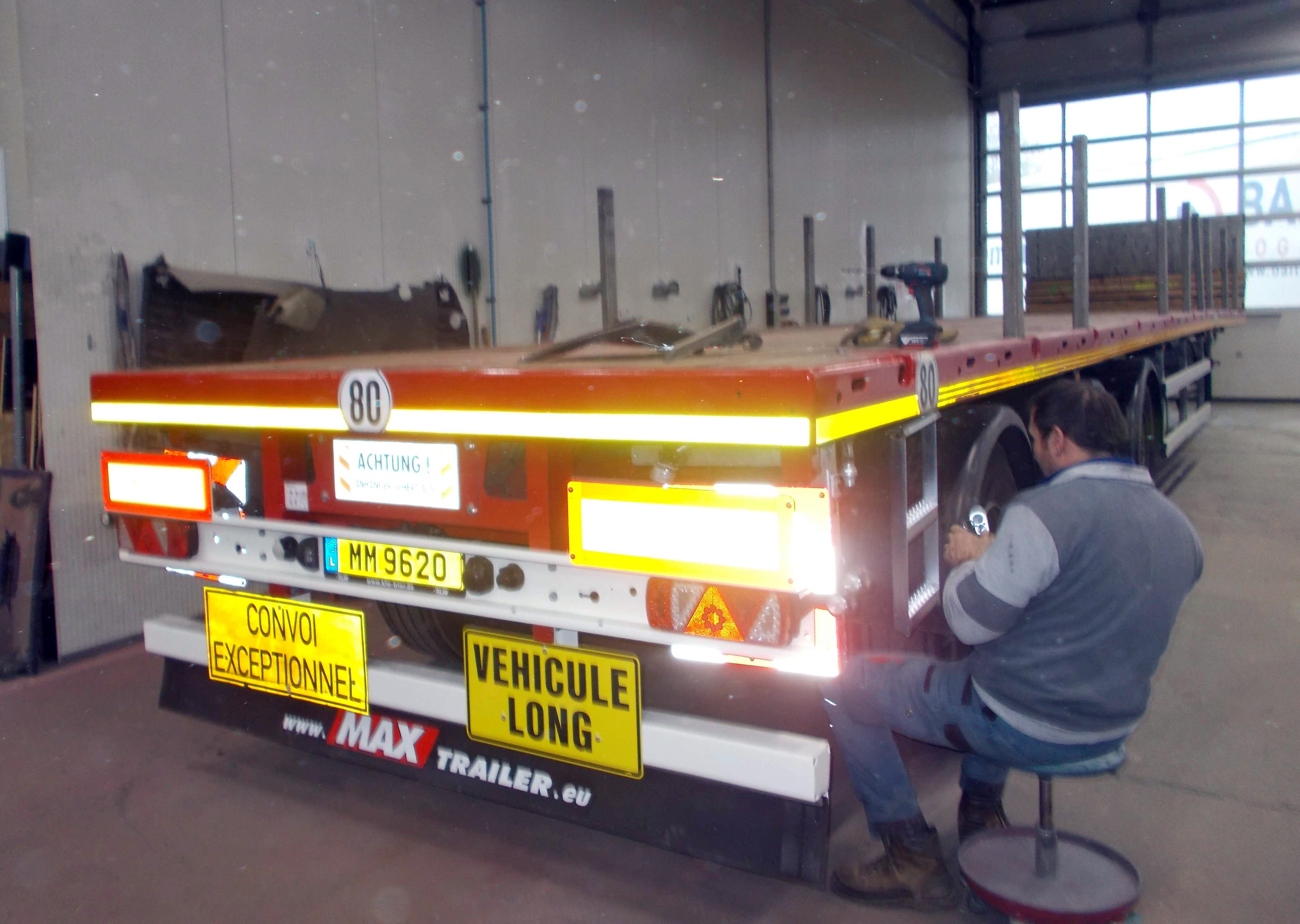 B03 Reparatur und Wartung von LKW, Anhänger und Sattelauflieger